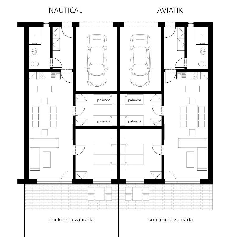 Apartmany Modrinovy Dum Horní Planá Bagian luar foto
